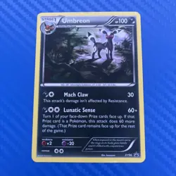 Pokemon 2016 Umbreon XY96 Black Star Promo Holo Card - Image 1