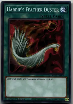 Harpie's Feather Duster Common Structure Deck: Beware of Traptrix SDBT-EN026 LP - Image 1