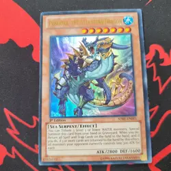 Poseidra, the Atlantean Dragon SDRE-EN001 Realm of the Sea Emperor Yu-Gi-Oh MP - Image 1