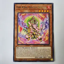 Fire King Avatar Arvata - CIBR-EN029 - Rare - NM - 1st ed - Yugioh - Image 1