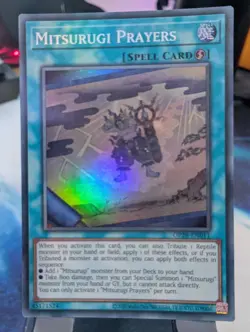 YuGiOh! Mitsurugi Prayers OP29-EN011 Super Rare - Image 1