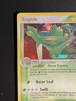 Pokemon Card-Sceptile -Holo-Ex Emerald 10/106-STAMPED-ENG-LP - Image 4