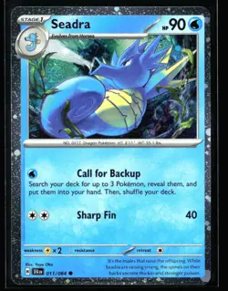 Seadra - (Cosmos Holo) Holo Promo Miscellaneous Cards & Products 011/064 NM - Image 1