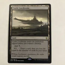 Castle Locthwain X1-NM/M Pack Fresh-Throne of Eldraine MTG Magic Card - Image 1