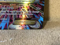 Pokemon Card TCG Mega M Alakazam EX 118/124 Fates Collide Full Art Rare Played - Image 5