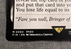 Dark Confidant M 0094 FIN Regular MTG: Final Fantasy NM - Image 5