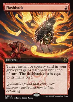 Flashback (Extended Art) Secrets of Strixhaven #0333 FOIL - Image 1
