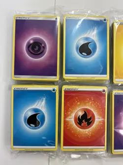 Pokemon TCG Basic Energy Lot - 7 Sealed ETB Packs (45 Each) Sword & Shield - Image 3