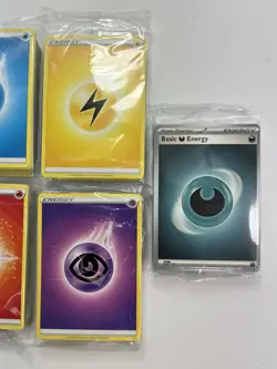Pokemon TCG Basic Energy Lot - 7 Sealed ETB Packs (45 Each) Sword & Shield - Image 5