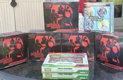 Pokemon TCG Scarlet & Violet Destined Rivals Elite Trainer Box Booster Lot - Image 1