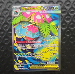 Pokemon TCG Mega Venusaur EX Secret Rare Full Art Evolutions 155/132 - Image 2