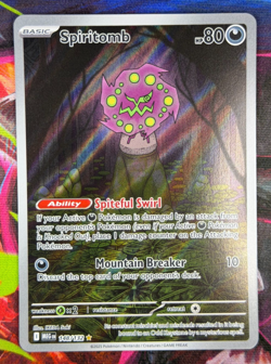 Spiritomb 148/132 NM Pokemon TCG Illustration Rare Mega Evolution Holo - Image 1