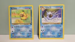 Pokemon TCG Psyduck & Golduck Fossil Edition Unlimited NM - Image 1