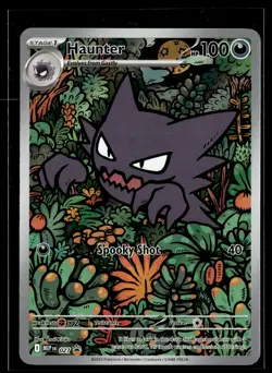 Haunter 027 Mega Evolutions Illustration Rare Promo Pokemon - Image 1