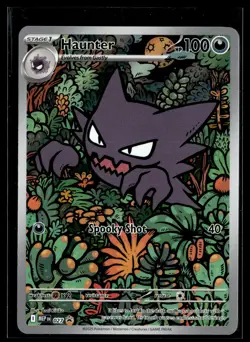 Haunter 027 Mega Evolutions Illustration Rare Promo Pokemon - Image 1