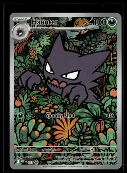 Haunter 027 Mega Evolutions Illustration Rare Promo Pokemon - Image 1