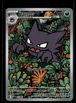 Haunter 027 Mega Evolutions Illustration Rare Promo Pokemon - Image 1