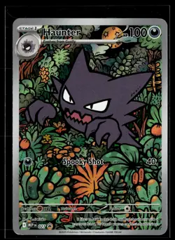 Haunter 027 Mega Evolutions Illustration Rare Promo Pokemon - Image 1