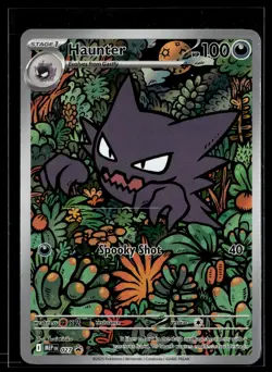 Haunter 027 Mega Evolutions Illustration Rare Promo Pokemon - Image 1