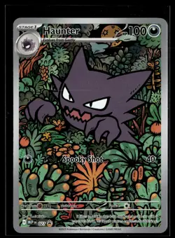 Haunter 027 Mega Evolutions Illustration Rare Promo Pokemon - Image 1