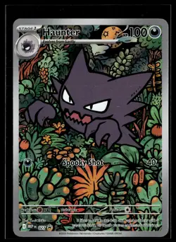Haunter 027 Mega Evolutions Illustration Rare Promo Pokemon - Image 1