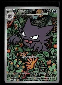 Haunter 027 Mega Evolutions Illustration Rare Promo Pokemon - Image 1