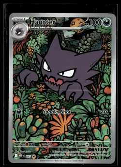 Haunter 027 Mega Evolutions Illustration Rare Promo Pokemon - Image 1