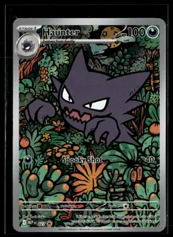 Haunter 027 Mega Evolutions Illustration Rare Promo Pokemon - Image 1