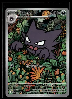 Haunter 027 Mega Evolutions Illustration Rare Promo Pokemon - Image 1