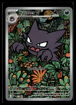 Haunter 027 Mega Evolutions Illustration Rare Promo Pokemon - Image 1