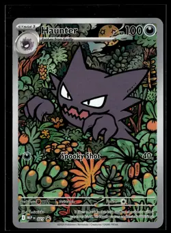 Haunter 027 Mega Evolutions Illustration Rare Promo Pokemon - Image 1