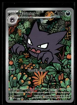 Haunter 027 Mega Evolutions Illustration Rare Promo Pokemon - Image 1