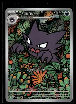 Haunter 027 Mega Evolutions Illustration Rare Promo Pokemon - Image 1