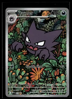 Haunter 027 Mega Evolutions Illustration Rare Promo Pokemon - Image 1