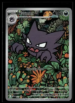Haunter 027 Mega Evolutions Illustration Rare Promo Pokemon - Image 1