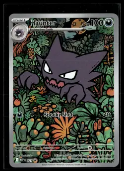 Haunter 027 Mega Evolutions Illustration Rare Promo Pokemon - Image 1