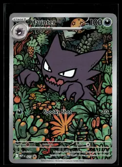 Haunter 027 Mega Evolutions Illustration Rare Promo Pokemon - Image 1
