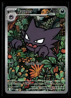 Haunter 027 Mega Evolutions Illustration Rare Promo Pokemon - Image 1