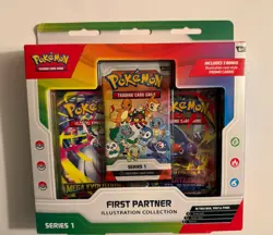 Pokemon TCG First Partner Illustration Collection Series 1 New Sealed - Image 1