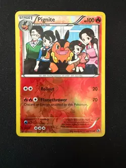 Pignite 26/113 Reverse Holofoil Pokemon TCG Legendary Treasures - LP+ - Image 1
