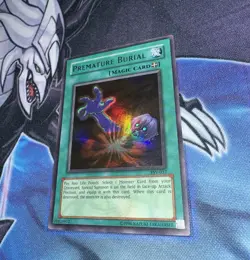Premature Burial LP/MP Ultra Rare Unlimited OG Print PSV-037 Yugioh! - Image 2