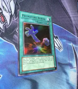 Premature Burial LP/MP Ultra Rare Unlimited OG Print PSV-037 Yugioh! - Image 3