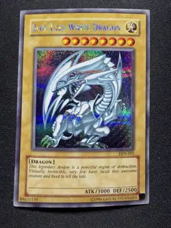 Yu-Gi-Oh! Blue-Eyes White Dragon Dark Duel Stories Promo DDS-001 LP DJC - Image 1