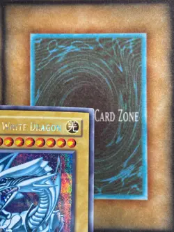 Yugioh Blue-Eyes White Dragon DDS-001 Parallel Secret Rare Promo LP - Image 4