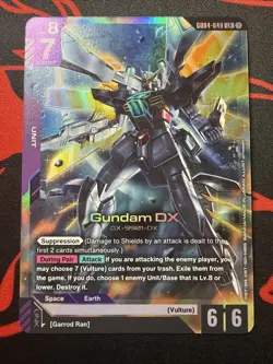 Gundam Card Game Phantom Aria Gundam DX GD04-049 Legend Rare LR NM - Image 1