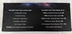 Magic MTG MagicCon Las Vegas 2026 Exclusive Quiver Bolt Card Case - New - Image 5