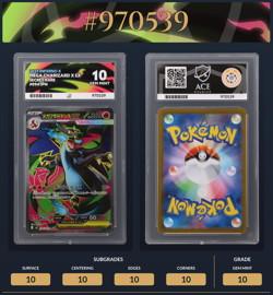 ACE 10 Mega Charizard X EX SR #094 M2 Inferno X | Jp. Pokemon Card [PERFECT 10] - Image 3