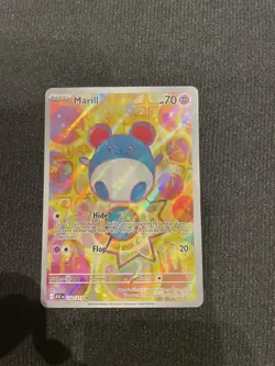 Pokemon TCG Marill 232/217 Ascended Heroes Illustration Rare Card - Image 3
