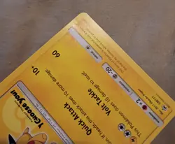TCG Pokemon LP Ash's Pikachu SM111 Promo Card - Image 3