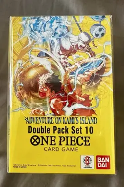 adventure on Kami's Island double pack set 10 one piece card game - Image 1